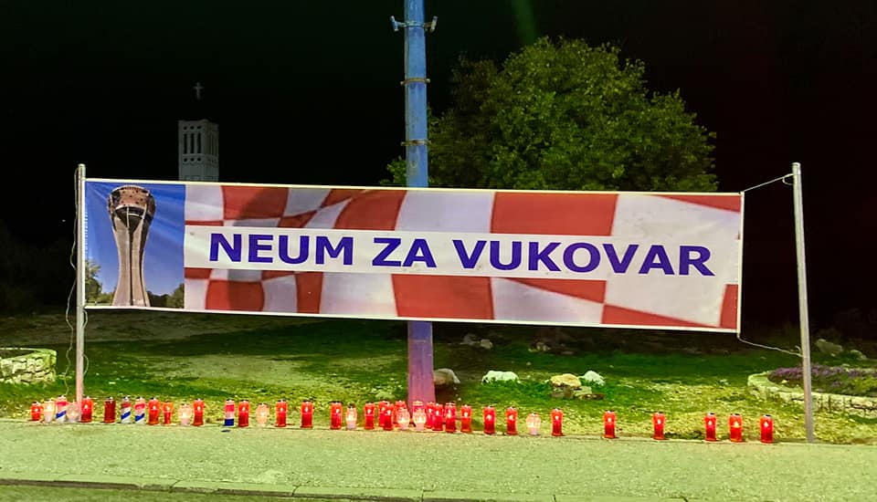 Neum obilježio obljetnicu pada Vukovara i 30 godina uspostave Hrvatske zajednice Herceg- Bosne