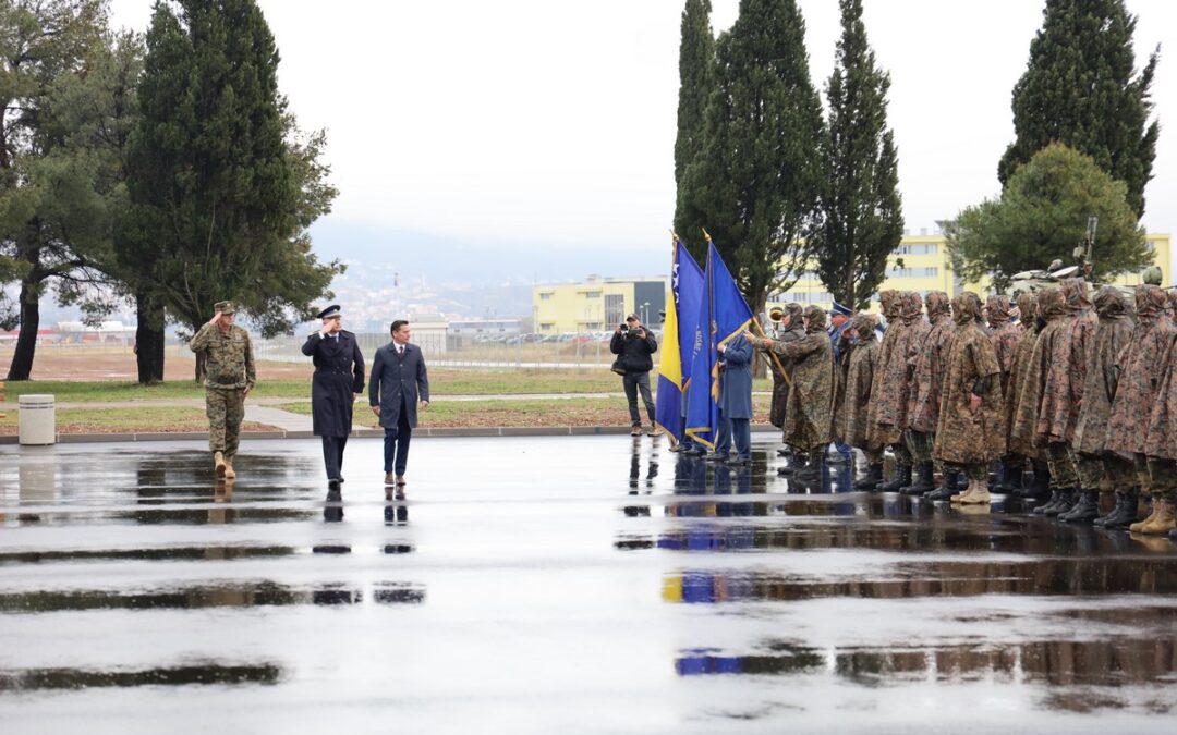 30. obljetnica utemeljenja Hrvatskog vijeća obrane i 17. godišnjica Prve pješačke (gardijske) pukovnije Oružanih snaga BiH