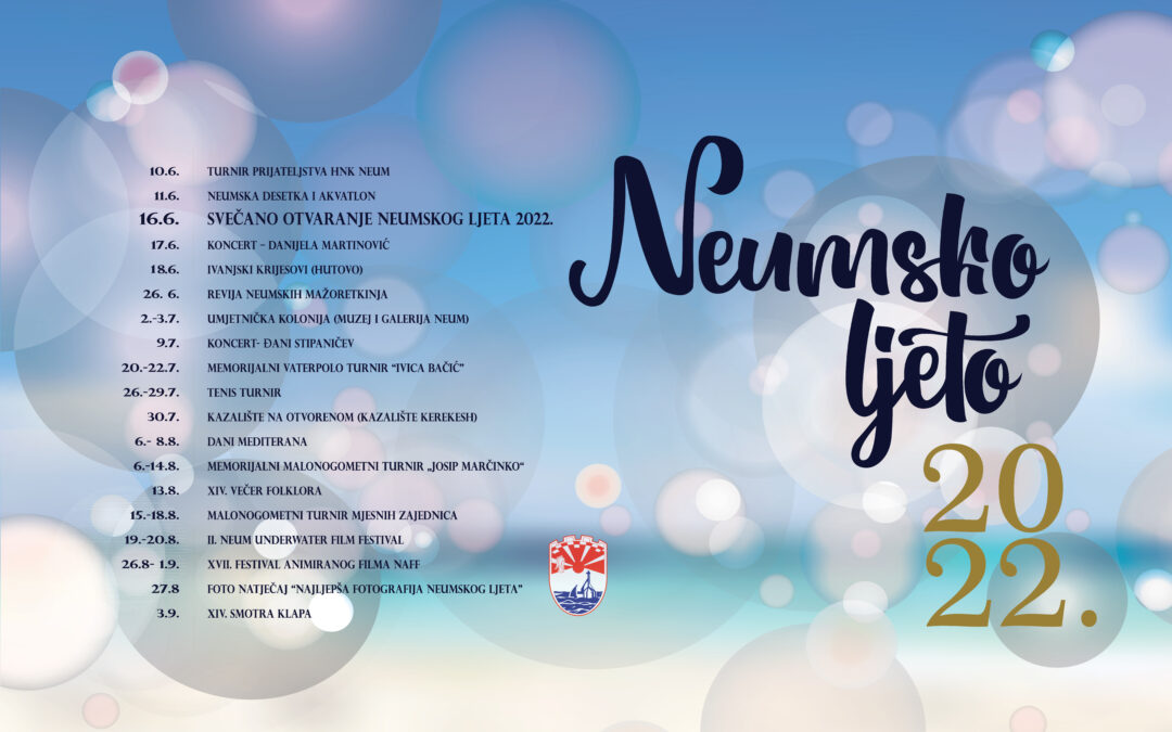 Najavljujemo Neumsko ljeto 2022