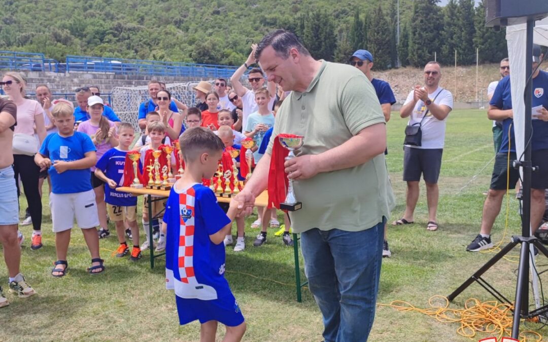 Načelnik Jurković dodijelio medalje i pehar na završnici četvrtog Turnira prijateljstva HNK Neum