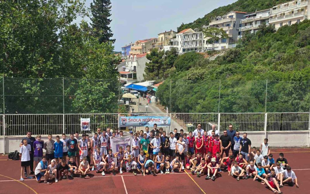 Treći košarkaški Summer cup u Neumu pod pokroviteljstvom Općine Neum