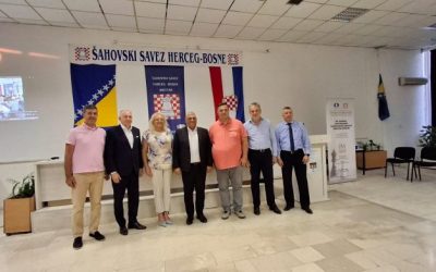 Predsjednica Federacije BiH Lidija Bradara otvorila ekipno prvenstvo Šahovskog saveza Herceg-Bosne u Neumu