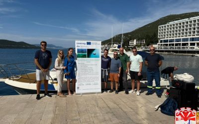 U Neumu održana pilot-akcija Interreg projekta MARROBO: Prikupljanje robotom uzoraka iz mora za analizu