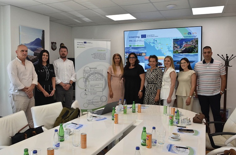 Predstavnici Općine Neum na 4. sastanku Upravnog odbora projekta ClimBeach u Budvi
