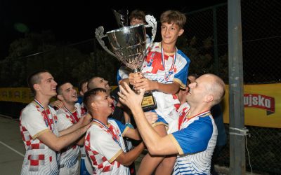 Ekipa Hutovo pobjednik 5. Turnira mjesnih zajednica općine Neum
