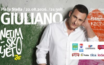 NAJAVA: Veliki koncert Giuliana u Neumu