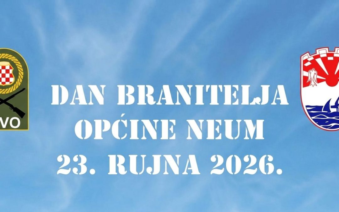 Poziv na obilježavanje Dana branitelja općine Neum