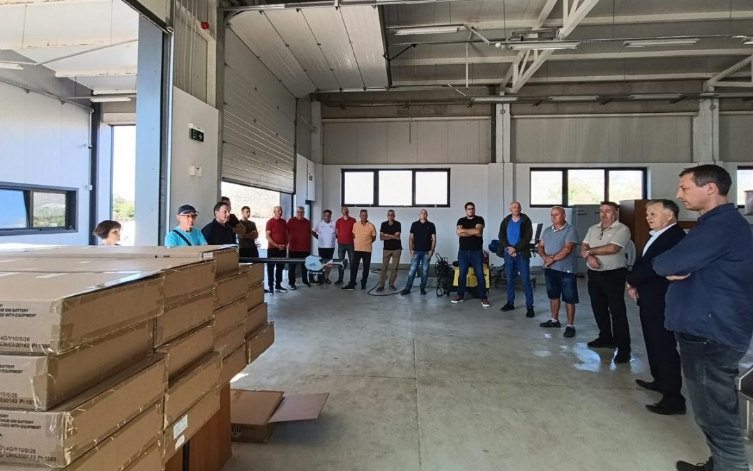 Projektom osigurana oprema za udrugu maslinara